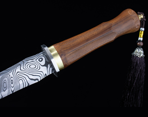 Cuchillos <span class=keywords><strong>de</strong></span> espada Yaodian <span class=keywords><strong>de</strong></span> 41,5mm, hoja <span class=keywords><strong>de</strong></span> acero inoxidable <span class=keywords><strong>de</strong></span> alto rendimiento 5Cr15MOV, mango <span class=keywords><strong>de</strong></span> palisandro - Product Image 2