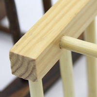 Présentoir de vaisselle en bois, de cuisine, pour tasses, bols et assiettes, support de rangement, présentoir de bouteilles, 1 pièce