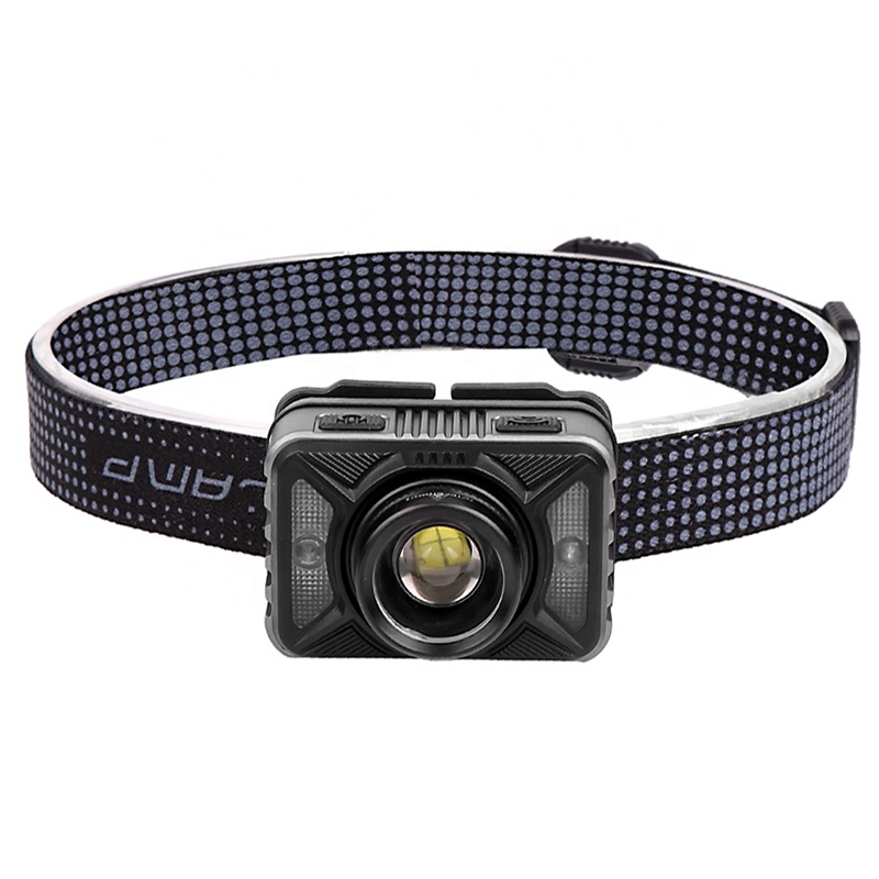 Новые продукты 2020, уникальная многофункциональная Сенсорная лампа XPG COB, головная лампа, белый и желтый свет, налобный фонарь, фонарик