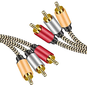 Xput 3 <span class=keywords><strong>RCA</strong></span> macho <span class=keywords><strong>a</strong></span> 3 <span class=keywords><strong>RCA</strong></span> macho divisor profesional Audio Video extensión Cable enchufe estéreo <span class=keywords><strong>RCA</strong></span> AV TV <span class=keywords><strong>Cables</strong></span> longitud personalizada - Product Image 1
