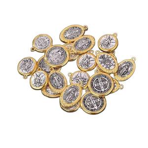 Saint Benedict Saint Michael Mary Charm Colgante <span class=keywords><strong>Medalla</strong></span> Santa Colgantes para hombres y mujeres - Product Image 5