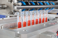 Machine d'emballage de sachets liquides multi-voies à grande vitesse pour ketchup/miel/sauce, machine de remplissage automatique de sachets liquides