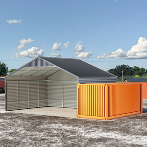 SGC1919-H485 container nhà để xe lưu trữ vận chuyển container nhà để xe Kim Loại Nhà kho - Product Image 2