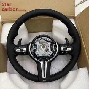 Volante Deportivo de Cuero para <span class=keywords><strong>BMW</strong></span> 320 525 F10 F30 E90 F70 E71 F31 F32 X5 X6 F01 F07 F20 F11 F22 Serie 7 Serie 4 Serie 5 - Product Image 1