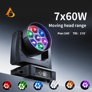 7x60W zoom moving head <b>light</b> - Product Image 1