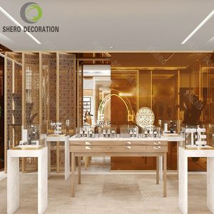 Diseño de Interiores Profesional para Joyería de Diamantes y Oro, Ideas Modernas para Exhibición, Vitrina para Tienda de Joyería, Diseño de Renderizado 3D - Product Image 2