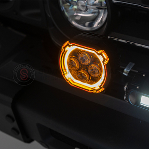 Summer Auto Parts Off Road Round Led Car Work Light Auxiliary Headlamp Spotlight for Ineos Grenadier Accessories - Product Image 3