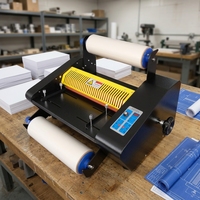 Machine à plastifier électrique de bureau FM-360, simple/double face, largeur 360 mm, chaud/froid, 220 V, vitesse 60 po/min, garantie 1 an