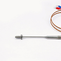 Sonda de Temperatura Industrial de Acero Inoxidable, Impermeable, Termopar, RTD, Sensor de Temperatura PT100, OEM, ODM, IP65