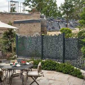 Paneles Decorativos de Metal para Jardín, Cortados con Láser, Duraderos, para Todas las Estaciones, Valla de Privacidad, Arte de Paisaje, Rejillas, Precio de Fábrica - Product Image 5