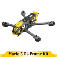Kit de châssis SpeedyBee Mario 5 O4 version DC / XH avec plaque en fibre de carbone FPV Freestyle RC Racing