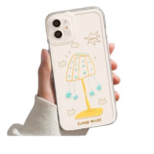 Phim hoạt hình cho Apple 16 iphone15pro Max 14 cộng với mới bao gồm tất cả 12 Bảng Đèn Điện thoại di động vật liệu TPU dây mạ điện - Product Image 5