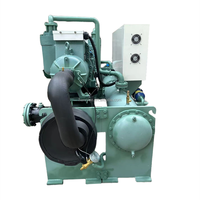 Nouvelle unité de réfrigération de refroidisseur ASCCW-60Z refroidie à l'eau de 120hp pour la chambre froide de compresseur de vis dans les industries et l'utilisation de ferme