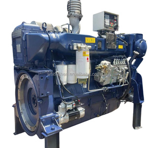 Moteur marin Weichai 6126ZLC 4 temps 300hp-400hp moteur <span class=keywords><strong>de</strong></span> bateau à réaction diesel avec réservoir d'huile pour la construction <span class=keywords><strong>de</strong></span> <span class=keywords><strong>ferry</strong></span> fabriqué en Chine - Product Image 4