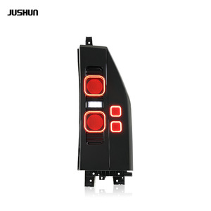 ชุดไฟท้ายรถยนต์ Jushun Jetour Traveler แบบ LED สีแดง ดำ ขาว 12V สไตล์ Defender - Product Image 4