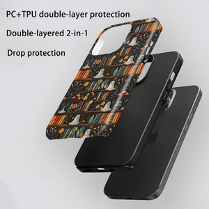 Diseño de fantasma literario Retro de lujo TPU para iPhone Cover 16 15 Promax 13 para Apple Mobile Phone Case Hard <span class=keywords><strong>Shell</strong></span> 12 - Product Image 2