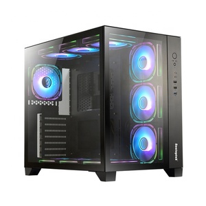 RGB Backlit Phong Cách Pc Gamer Towers Nhôm Tùy Chỉnh Máy Tính Chơi Game Trường Hợp - Product Image 2