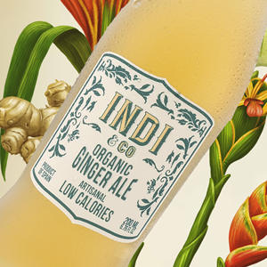 Fabriqué en Espagne, nouvelle boisson gazeuse au gingembre biologique, faible en calories, Refresco, boisson biologique 200 ml - Product Image 3