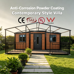 Maison préfabriquée économique, conteneur habitable extérieur, extensible, avec toit en pente, disponible en 20, 30 et 40 pieds - Product Image 3