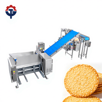 Ligne de production automatique de biscuits, machine industrielle de fabrication de biscuits, équipement de boulangerie pour usine alimentaire commerciale