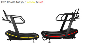 Cinta de correr curvada para gimnasio, <span class=keywords><strong>ejercicio</strong></span> con terapia de oxígeno, cinta de correr sin motor - Product Image 3