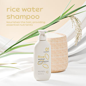 Professionele Rijst Extract Keratine Voedende Shampoo Haarverzorging Rijst Water Shampoo Dikker Gezonder Haar Hydraterende - Product Image 3