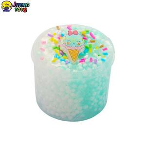 ชุดทำสไลม์เนื้อโฟมผลไม้สองสี JITENG ยืดหยุ่น ไม่เหนียว ช่วยคลายเครียด ของเล่นสไลม์ DIY ชุดสีสันสดใส ของเล่นดินน้ำมัน - Product Image 5