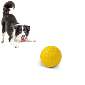 Bolo flotante de espuma EVA para entrenamiento interactivo personalizado de fábrica al por mayor, juguetes masticables para perros, Limpieza de dientes, pelotas de juguete de vocalización para mascotas - Product Image 1