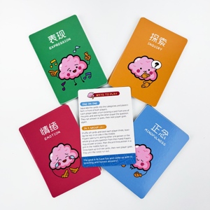 Mindful Talk : jeu de société personnalisé pour les fêtes, impression sur mesure, cadeau de Noël, jeu de cartes de haute qualité, communication, émpathie, brise-glace - Product Image 4