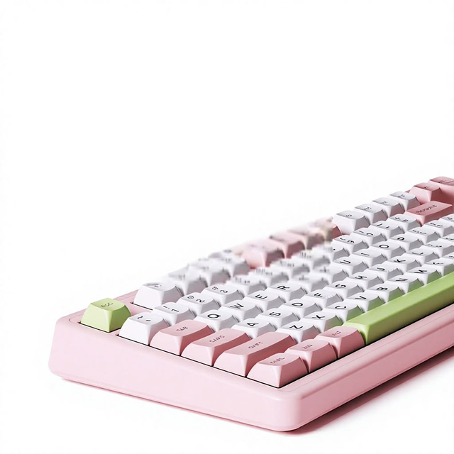 101-Key Mechanical Keyboard Tri-Mode Silent Hot-Swappable Gasket Mount Multi-Layer Sound Dampening