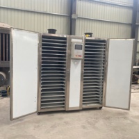 XIANGRUI Armoire de séchage industrielle à trois portes en acier inoxydable, déshydrateur de fruits et herbes, contrôle de la température, 12000W