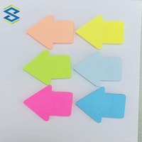 Rappels autocollants en forme de flèche, 6 couleurs vives, écriture fluide, multi-usages, réutilisables, pour le bureau et la maison