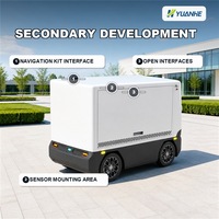 Camions de transport intelligents sans conducteur, véhicules autonomes dans le parc
