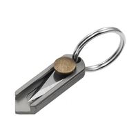 Couteau Mul Alliage de Tanium Pur Couteau Pliant de Poche Porte-clés Pendentif Déballage Demolion Express Ouvre-Lettres