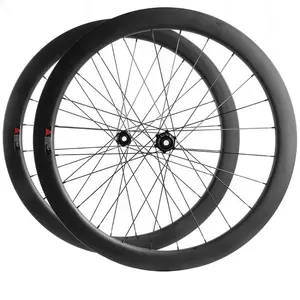 700c Carbon Wheelset Gravel Wide Rims 42mm Depth Ud 3k Black Matte 24h/28h Road Disc Brake Bike Gravel Bicycle