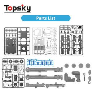Juego De Camión grúa brazo robótico DIY, kits de vehículo educativo DIY de energía hidráulica para <span class=keywords><strong>niños</strong></span>, proyectos de ciencia, caja de embalaje intermitente - Product Image 2