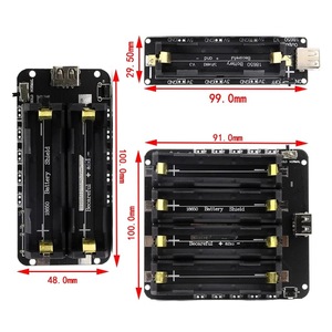 LXD ESP32 1/2/4-Channel 18650 Lithium-<strong>Battery</strong> Expansion Board V8 Portable Power Bank SMD <strong>Battery</strong> Holder - Product Image 5