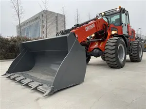 Everun Hot Sale ER3500 3ton Hydraulic Grapple Imported Engine Bucket Front End Telescopic Wheel Loader