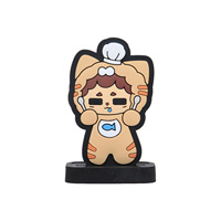 Figurine PVC créative en époxy à ventouse, boîte mystère, version Q, décoration de bureau anime, cadeau, vente en gros pour magasins