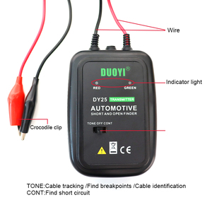 Duyi d25 लघु और ओपन फाइंडर डिटेक्टर 220v कार मरम्मत परीक्षण उपकरण 1 साल की वारंटी के साथ - Product Image 5