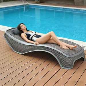 Nouveauté, mobilier <span class=keywords><strong>de</strong></span> piscine extérieur en plastique, chaise <span class=keywords><strong>de</strong></span> plage moderne, chaise longue <span class=keywords><strong>de</strong></span> jardin pour hôtel, villa, patio, piscine et <span class=keywords><strong>bord</strong></span> <span class=keywords><strong>de</strong></span> <span class=keywords><strong>mer</strong></span> - Product Image 5