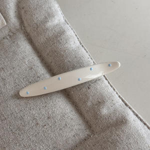 Forcine in lega a pois pastello-fermagli per capelli Multi-forma per donne Styling dolce, presa sicura e accessori per capelli - Product Image 5