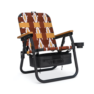 Silla de viaje portátil plegable con marco de aluminio al por mayor, silla de pesca fácil de llevar con bolsa térmica, para acampar en la playa al aire libre - Product Image 2