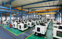 Centre d'usinage vertical CNC à 3 axes en métal GUOSHENG CMV1160 avec système de commande Fanuc