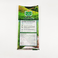 Nouveau type de printemps et frais, prix d'usine, taille personnalisée, 20kg, 25kg, 50kg, 10kg, emballage de riz, sacs vides pp tissés