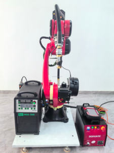 Solución de Soldadura ONA 1510A, Alcance del Brazo 1500 mm, Carga Útil 10 kg, Sistema Robótico Automático - Product Image 1