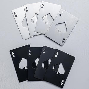 Nuovo stile 1pc Poker carta da gioco <span class=keywords><strong>asso</strong></span> di picche Bar strumento Soda birra apribottiglie Poker Card Ace apribottiglie regalo - Product Image 5