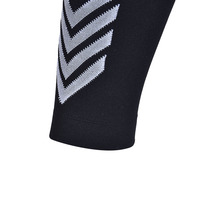 Chaussettes de sport tricotées unisexe à haute compression, sans pied, pour le soutien des genoux et des mollets, respirantes, absorbant la transpiration, antidérapantes, printemps