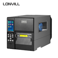 Imprimante thermique industrielle LONVILL ZPL EPL TSPL 600 dpi avec codage RFID pour étiquettes de vêtements et textiles