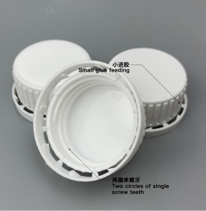 36/410 de plástico PE tapa de seguridad de productos químicos para uso diario de aceite de motor de cubierta de la botella de Pilfer tapa a prueba tapón de rosca de plástico proveedor - Product Image 2